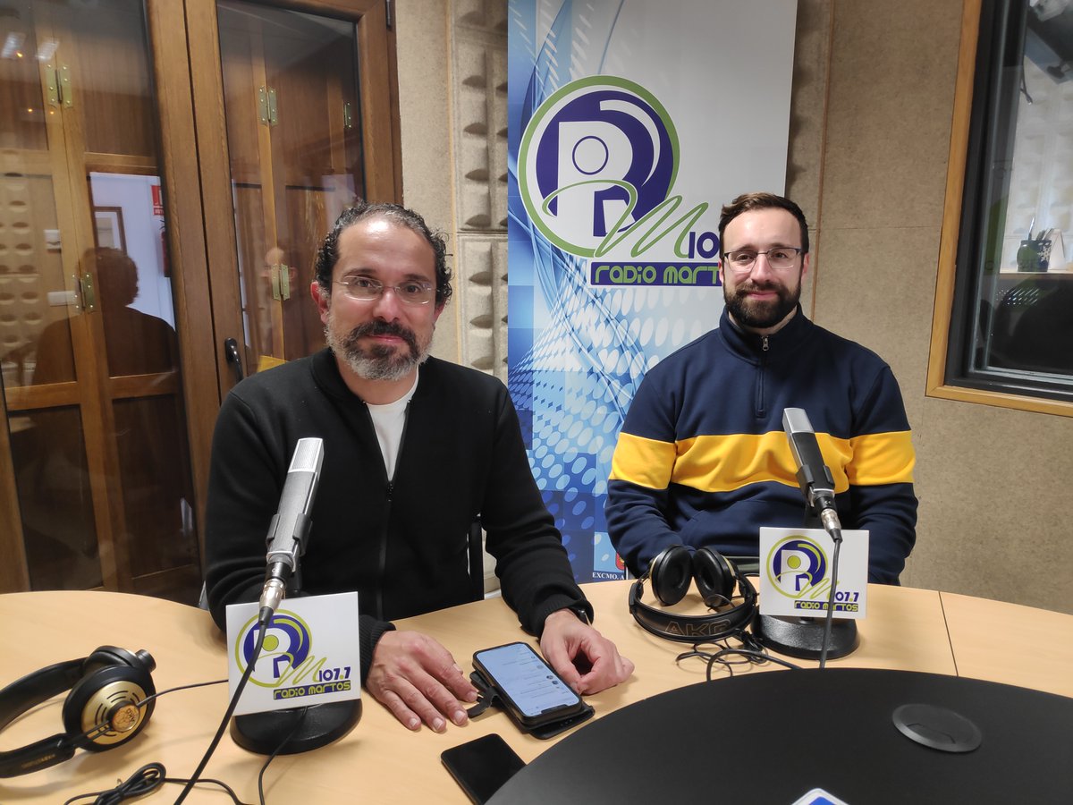 radiomartos's tweet photo. 🔴📻🎙️ | 𝐄𝐍𝐓𝐑𝐄𝐕𝐈𝐒𝐓𝐀| II Semana de la Ciencia y la Cultura - IES Fernando III
▶️ https://t.co/2ZwF7QnoCG
#Martos #educacion #Ciencia https://t.co/QRfNY8JEjg