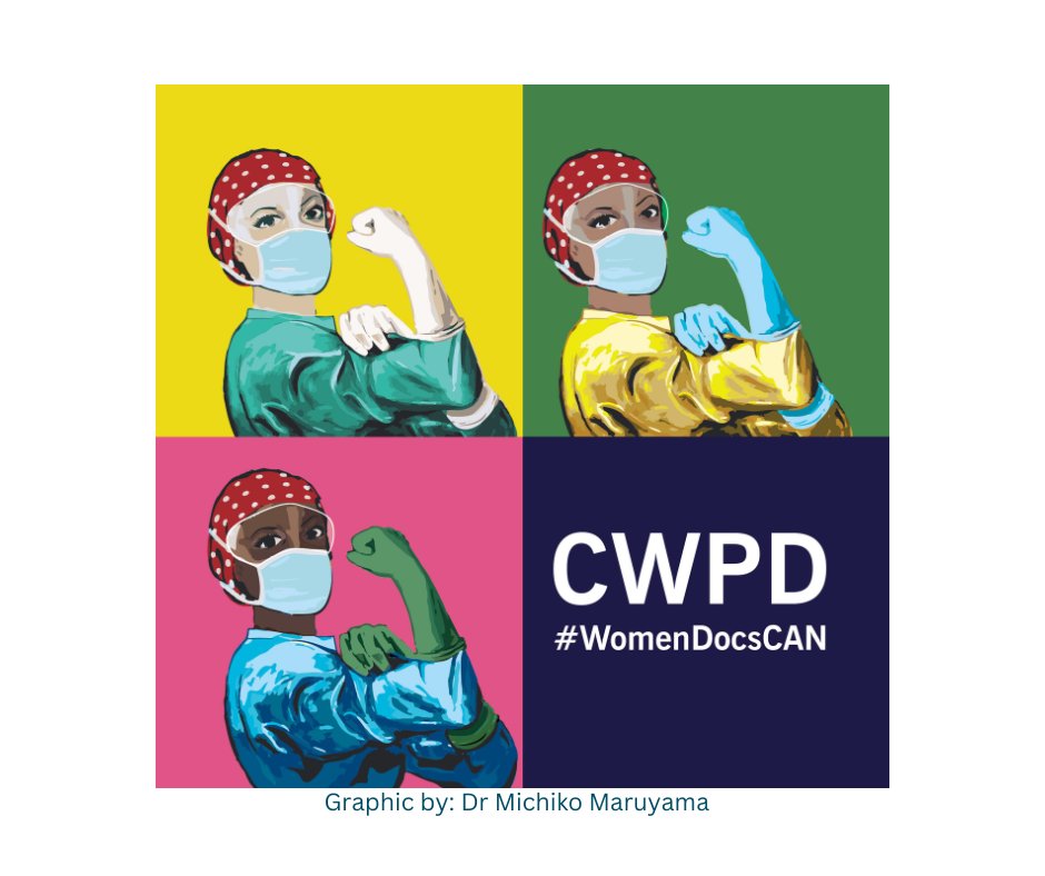 On this #CanadianWomenPhysiciansDay, I would like to celebrate the many incredible women physicians who I have had the privilege to learn from, work with, and aspire to be like… AND thank you to all #WomenDocsCAN for everything you do! #MedTwitter
