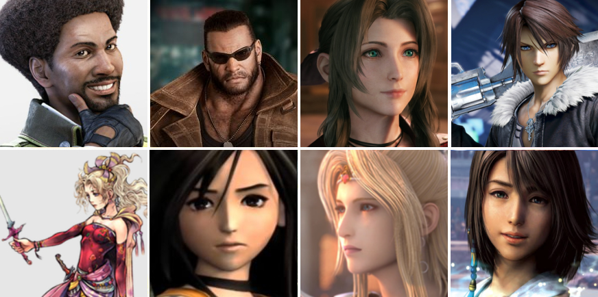 DistantEchoesRP's tweet photo. Distant Echoes is an 18+ Final Fantasy Roleplay server that combines the FF worlds similarly to Dissidia. If you're interested in joining, we'd be happy to welcome you!    

Here are this month's most requested characters!    

#FFRP #FinalFantasyRP #MVRP https://t.co/MfiWRBOnGS