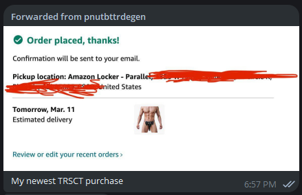 Someone's been having fun with $TRSCT cards.

What have you bought today? 👀