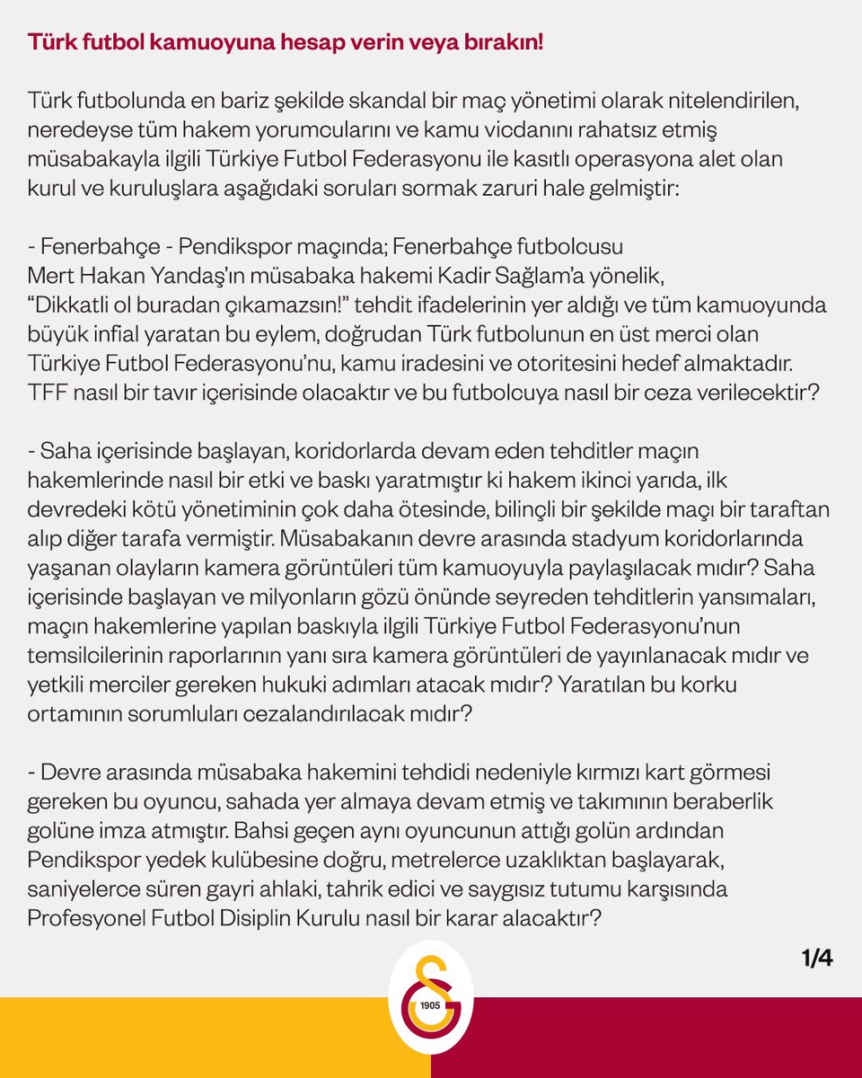 Galatasaray SK tweet media