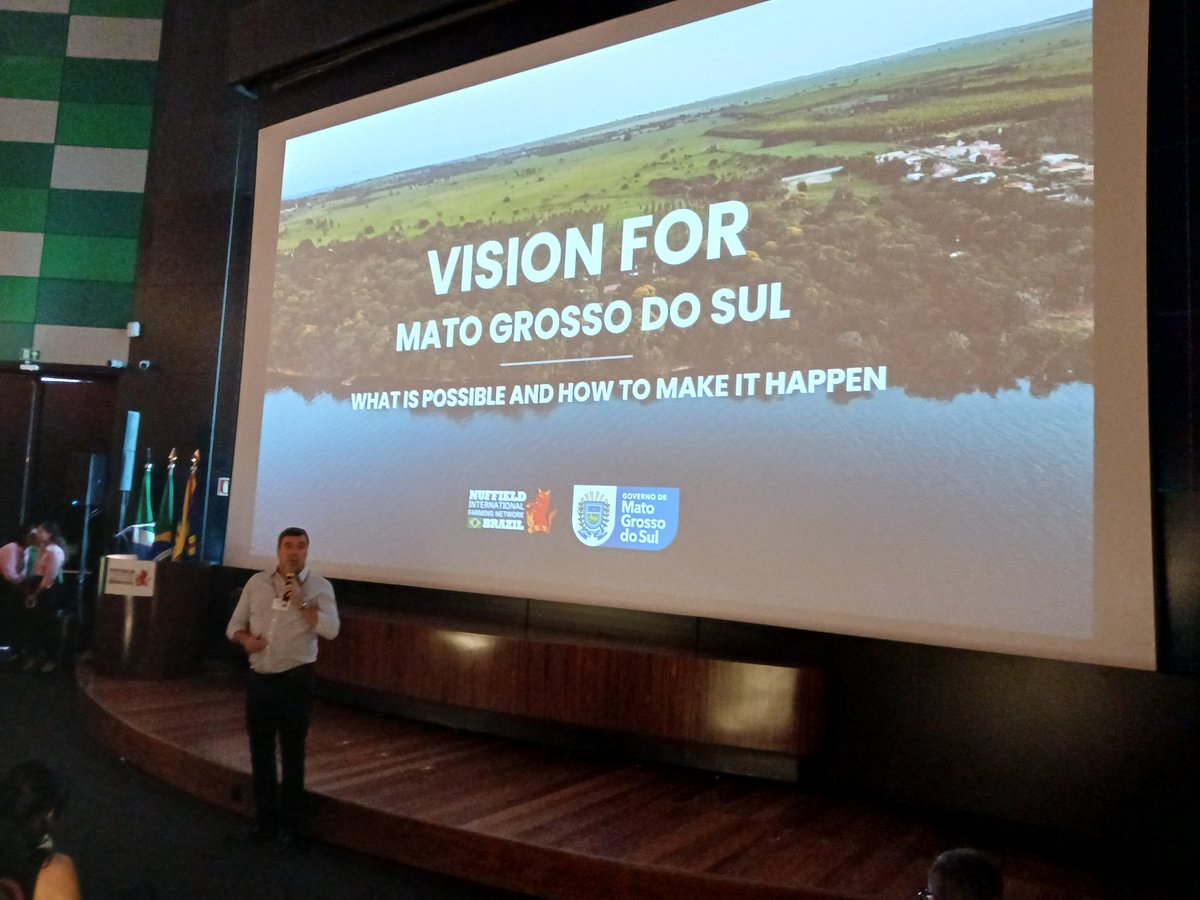 Cette semaine, je participe au CSC Nuffield au Brésil. Riches échanges avec une centaines de farm leaders du monde entier. Les 3 laureats Nuffield France 2024 participent aux ateliers au Bioparque de Campo Grande, Mato Grosso do Sul.