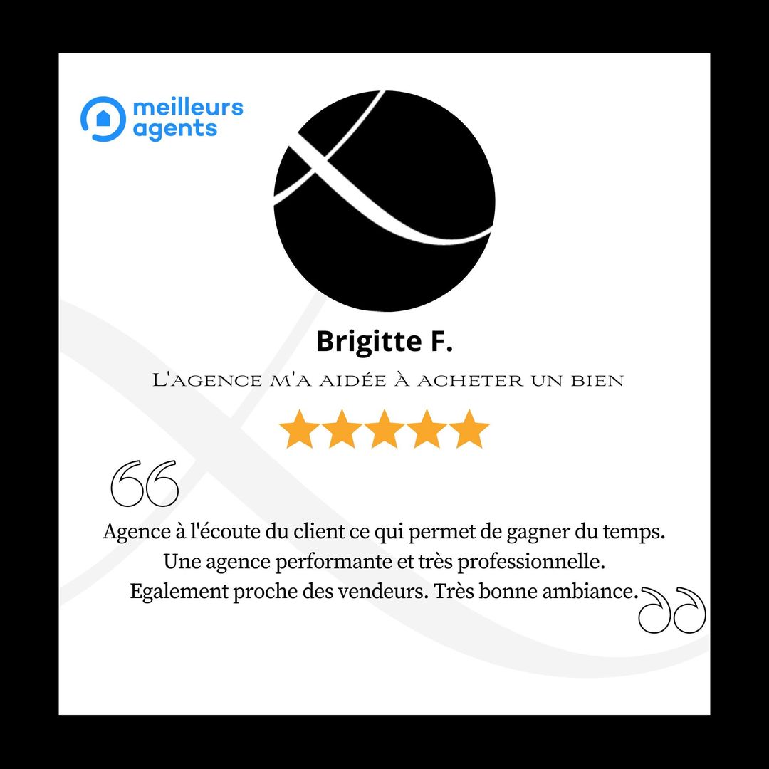 N𝐨𝐮𝐯𝐞𝐥 𝐚𝐯𝐢𝐬 𝐜𝐥𝐢𝐞𝐧𝐭 ! ⭐️

Un grand merci à Madame F. pour ce beau commentaire.
Nous lui souhaitons une belle installation dans sa nouvelle maison ! 

#immobilier #immobilierdeprestige #vente #achat #investissement