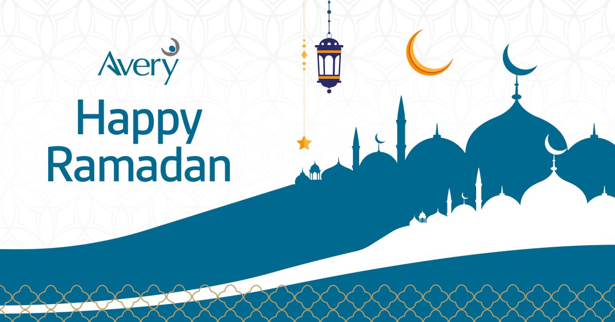 Ramadan Mubarak from Avery Healthcare! ☪️