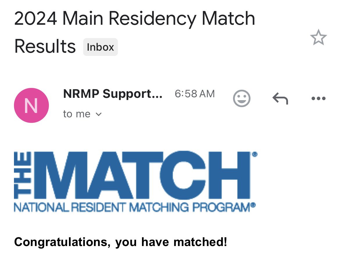 I’m going to be a psychiatrist and the first physician in my family!! ¡Si se puede! #Match2024