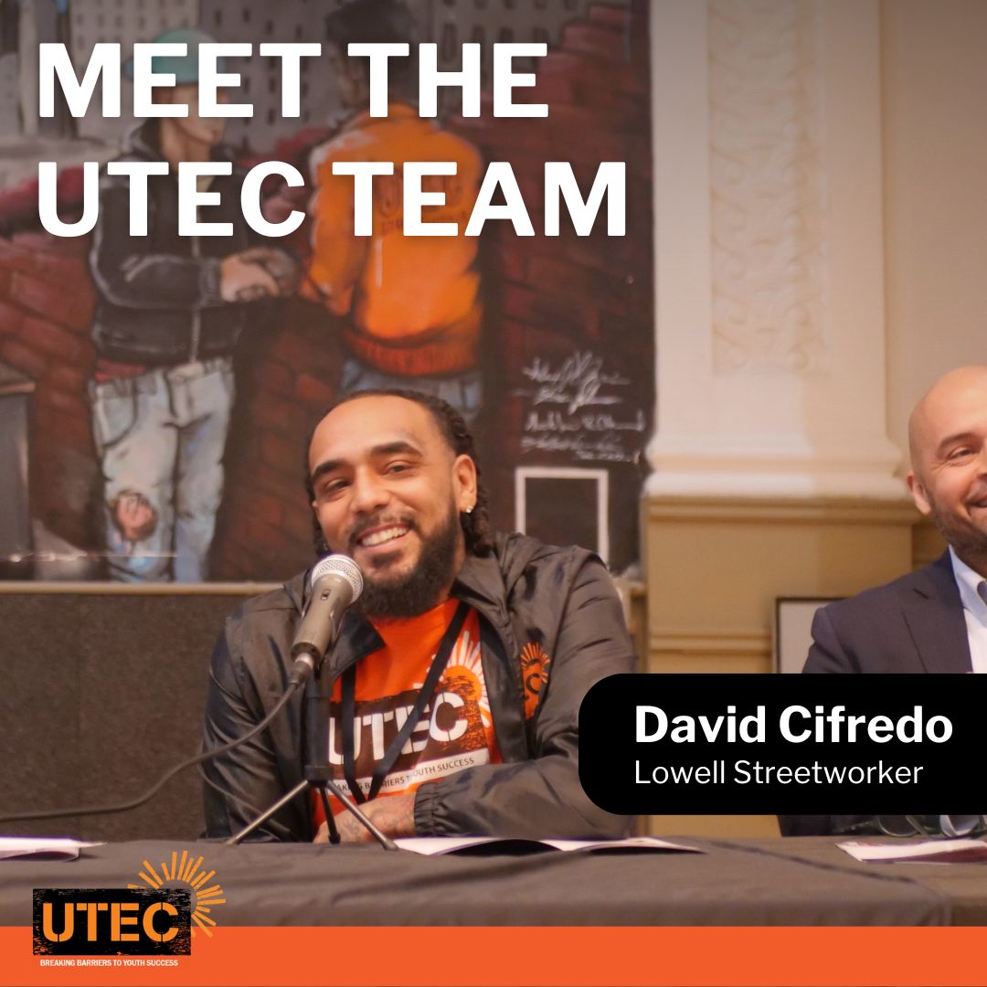 UTEC_inc's tweet photo. “It’s rewarding to be able to fill in the gaps that the young people need. In my life now, I’m able to correct the wrongs of my past and set a better example for my son." -David (aka Mighty)

Thank you for everything you do, Mighty!
#maddlove #streetworker #peacemaker #lowell https://t.co/RgoD4Rswco