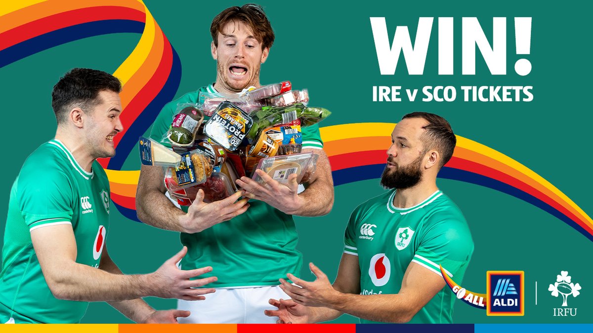 Can Ireland win back-to-back #GuinnessM6N Championships? Well, you could be there to find out as we have tickets for Ireland v Scotland up for grabs! All you need to do is tell us your favourite moment from this year’s Six Nations. Good luck ☘️