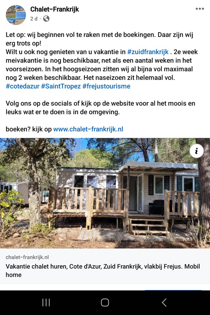 #CotedAzurFrance #vakantie #camping #meivakantie #zuidfrankrijk #chalet #chaletverhuur