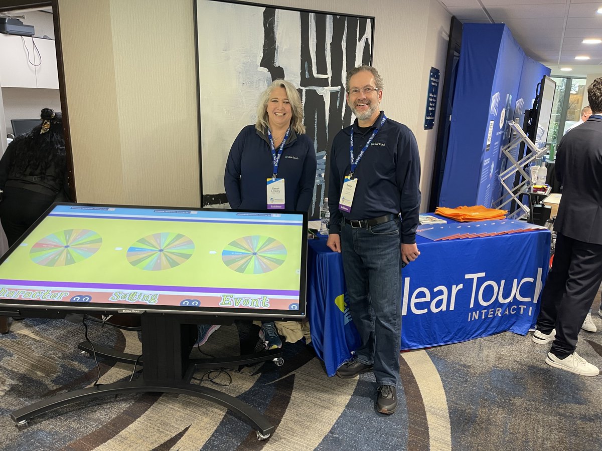 educatemedotnet's tweet image. Are you at ASSET today? Educate-Me teamed up with Clear Touch to show you how interactive technology can benefit your classroom. Stop by Table 43 to learn more!
#asset2024 #cleartouch #interactivetechnology #edtech