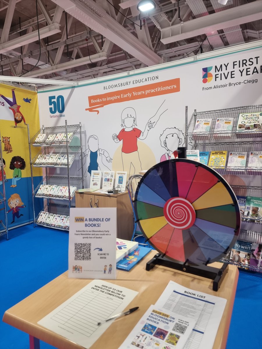 Bloomsbury News & Events (@bloomsbury_news) on Twitter photo Here's the fantastic <a href="/BloomsburyEd/">Bloomsbury Education</a> stand at the <a href="/childcareedexpo/">Childcare & Education Expo</a> earlier this month 📸
Authors <a href="/ABCDoes/">Dr Alistair Bryce-Clegg</a> and <a href="/JuneOSullivan/">Dr June O'Sullivan OBE</a> appeared at the event, speaking about learning through play, provision and pedagogy.
Find out more about Bloomsbury Education: bloomsbury.com/uk/education/ Here's the fantastic <a href="/BloomsburyEd/">Bloomsbury Education</a> stand at the <a href="/childcareedexpo/">Childcare & Education Expo</a> earlier this month 📸
Authors <a href="/ABCDoes/">Dr Alistair Bryce-Clegg</a> and <a href="/JuneOSullivan/">Dr June O'Sullivan OBE</a> appeared at the event, speaking about learning through play, provision and pedagogy.
Find out more about Bloomsbury Education: bloomsbury.com/uk/education/