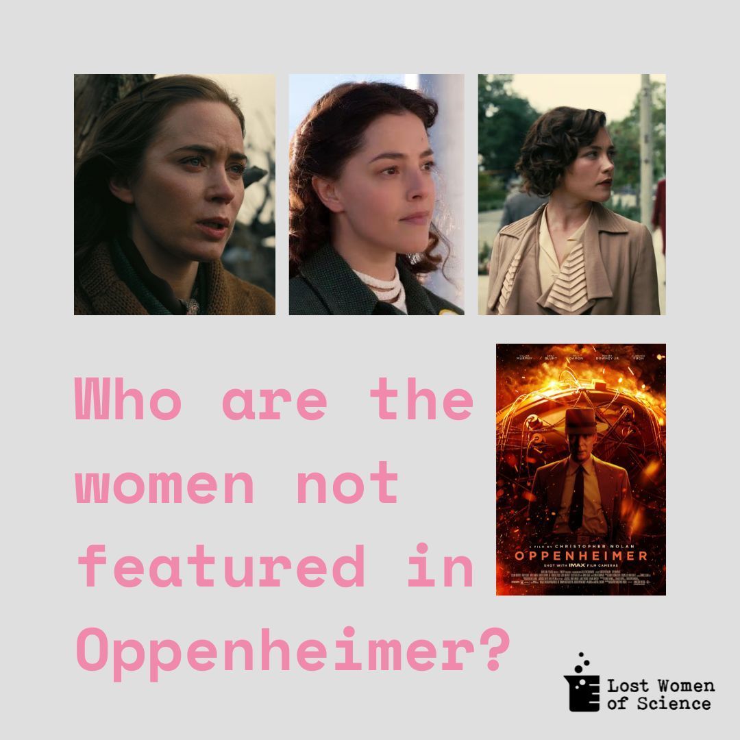 And The Winner Is ...Oppenheimer! 🏆 Yes, we think it is a good movie too, but where were all the female scientists? Our series, Lost Women of the Manhattan Project, tells a few of their stories: You can listen at buff.ly/3wOy63c