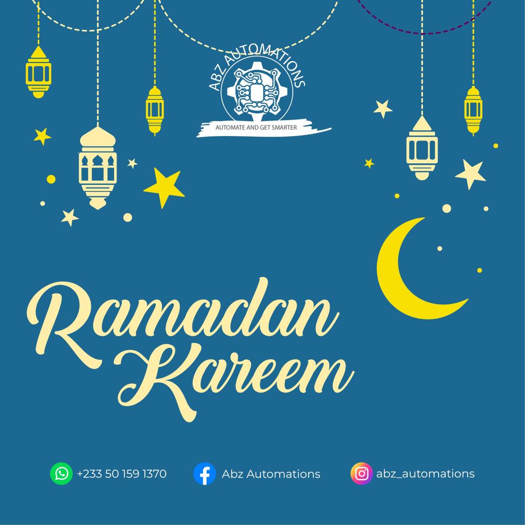 Wishing all our clients and partners a blessed Ramadan. May this season of reflection and renewal inspire progress and success in all our endeavors. #Ramadan2024 #InnovationWithCompassion @Abzautomations