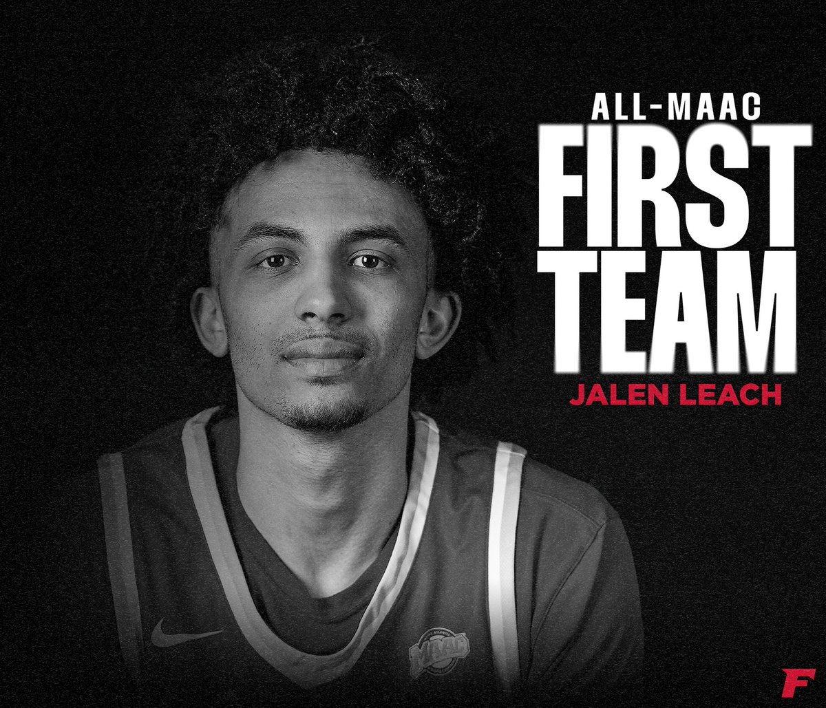 See a 🪣, Get a 🪣
 
Jalen Leach is Fairfield’s first All-MAAC First Team pick in six years after posting 16.4 points, 4.1 rebounds, 3.1 assists and 1.8 steals per game. He dropped 29 twice in MAAC play, including Saturday’s comeback win at The Mount.
 
#WeAreStags 🤘🏀
