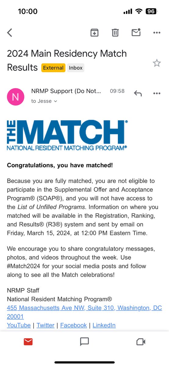 Grateful to have matched and excited to begin a career in pathology!

#MatchToPath #pathmatch2024 #Match2024 #pathmatch #path2path