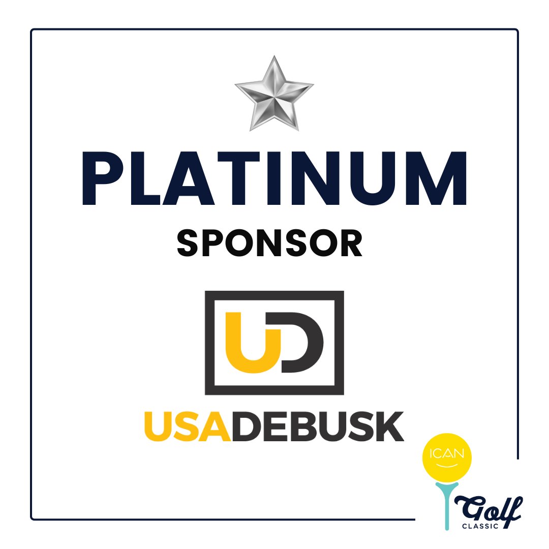 INEOSICANFdn's tweet photo. ⛳️ Thank you, USA DeBusk, for your Platinum Sponsorship! Your dedication fuels the spirit of our Golf Classic. Let's swing into a day of shared moments and triumphs! 🏆🤝#ICANGolfClassic https://t.co/1vv6zatOWO