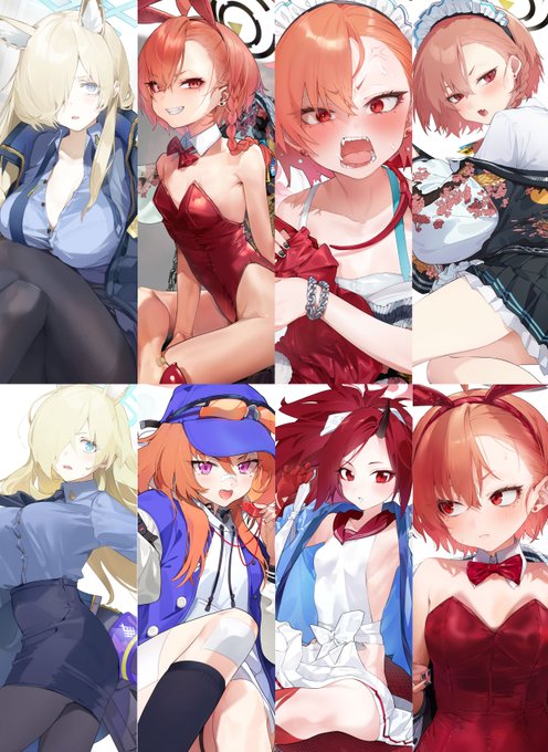 今年もメロンさんの「ブルーアーカイブ大応援企画2024」にイラスト7枚を寄稿しました。画集収録・B2タペストリー受注販売。予約特典にバニーネルのクリアファイルが全体の特典としてつきます。ご興味ある方はどうぞ～
🍈企画特設ページhttps://t.co/fFGZOg0Ahp
🍈やんよ販売物https://t.co/uPEPsZ0icl 