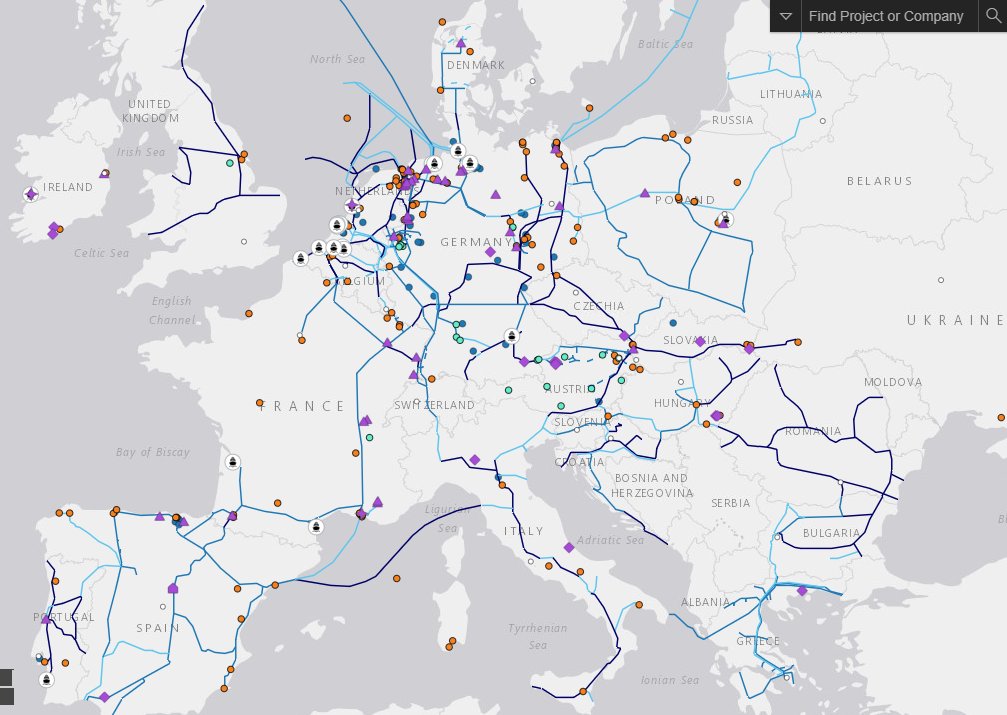 📢 @ENTSOG , @CEDEC_EU, @Eurogas_Eu, @gd4s_eu, @GEODE_EU & @GIEBrussels relaunch a call for interested stakeholders to submit new and updated information for the #H2 infrastructure map.

Project promoters are invited to submit new or updated project information until 25 March.…