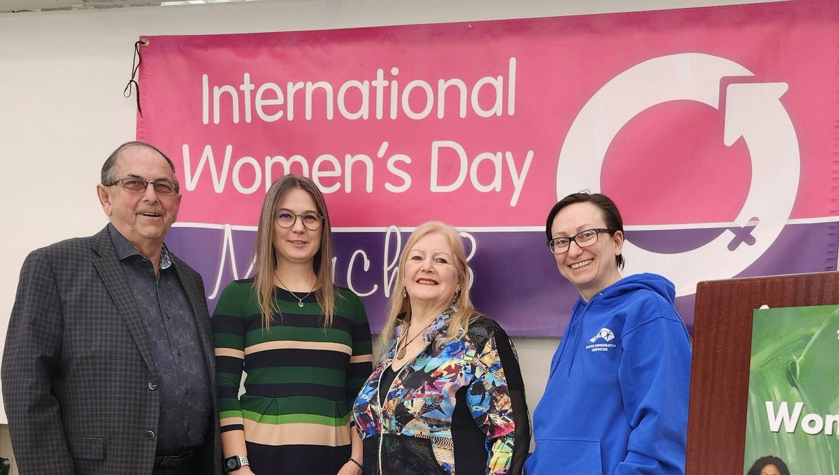 On Friday, we celebrated International Women's Day. There were some amazing speakers! The Loyola students joined together &amp; sang a song for everyone, as well as Jeanette Arsenault singing her wonderful music.  It was an amazing event. Thank you to all of the groups involved!