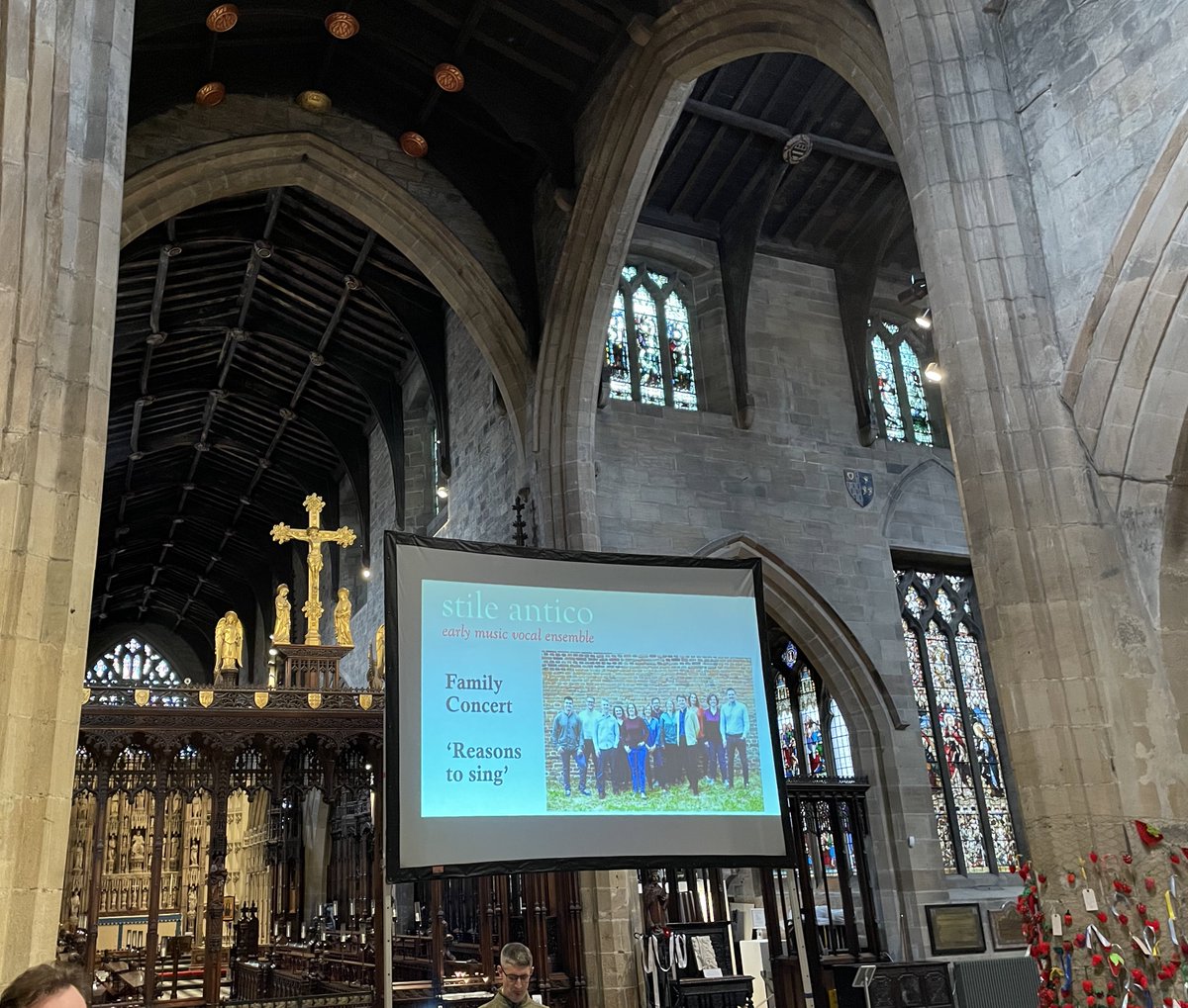 We had a great time at @nclcathedral on Friday - 1st working with school children who have been taking part in @ByrdCentral workshops w/ @horizonvoices in our Family Concert & 2nd a full house for our evening concert performance. Our next family concert is in Leeds on 2nd April!