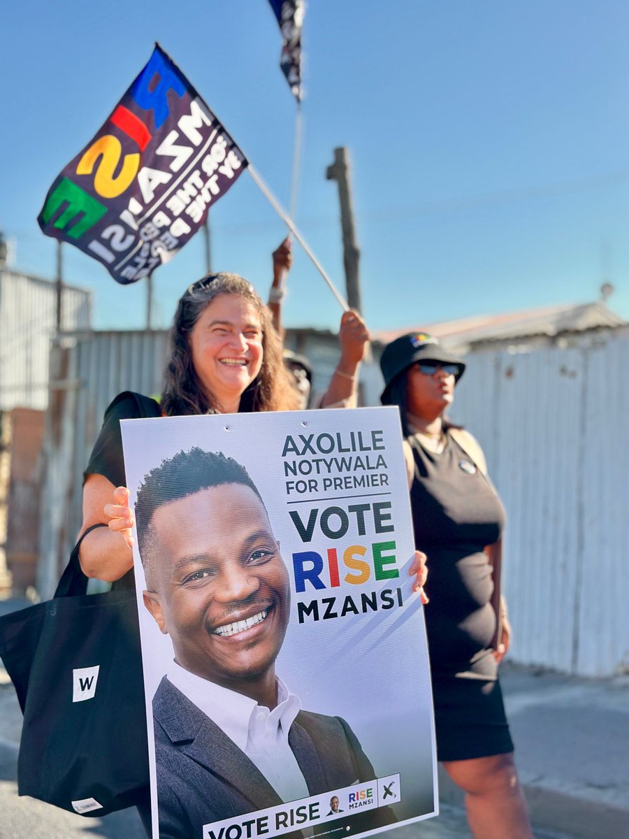 Phakama Axolile Notywala. The People of the Western Cape needs your leadership. #WeNeedNewLeaders #VoteRiseMzansi