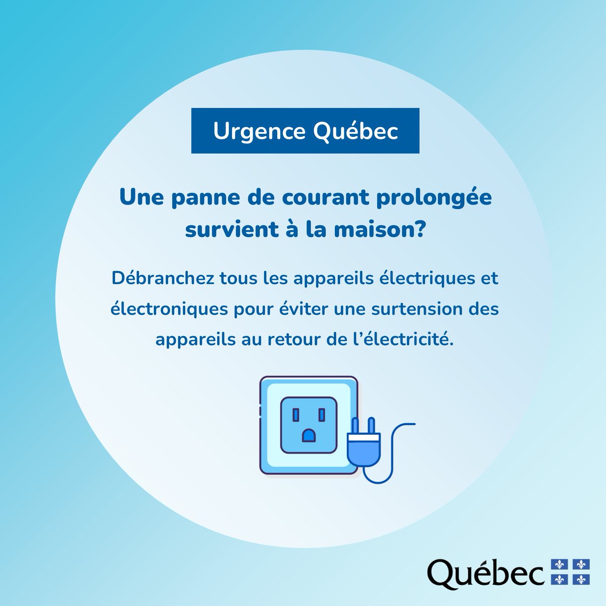 Urgence Québec tweet media