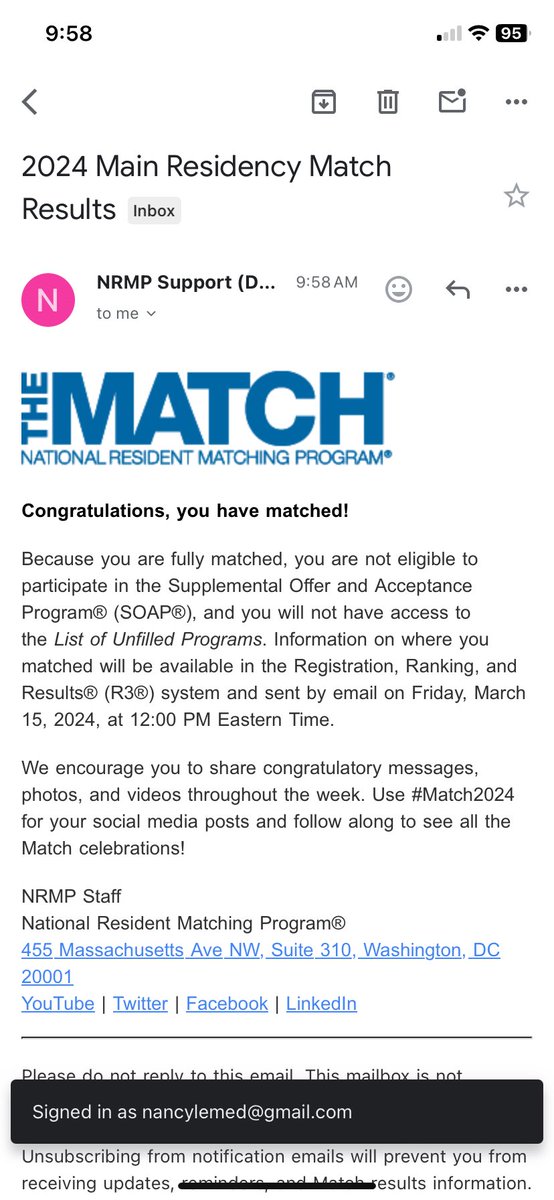 nancylemed's tweet photo. I CANT WAIT TO BE A NEUROLOGIST!!!!! 

Feeling so grateful, humbled, &amp; excited for what the future holds and for everyone that has helped me pave the way 🧠💘🥳 
&amp; the wait for Friday begins! #Match2024 #NMatch2024 https://t.co/lvdfWSH0wb