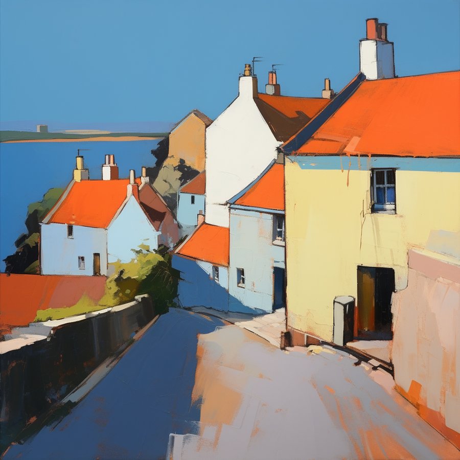 JimBeattie18's tweet image. Culross, Fife.
Scotland Painting and Art Prints.