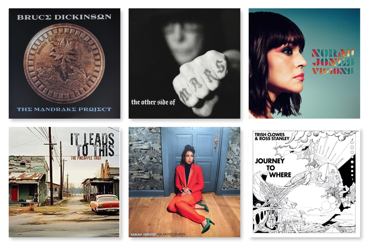 Shuffling first quarter 2024 releases purchased in today's playlist 👉 Bruce Dickinson, Mick Mars, Norah Jones, The Pineapple Thief, Sarah Jarosz and Trish Clowes & Ross Stanley.
#MusicMonday #rockmusic #jazzmusic #buymusic