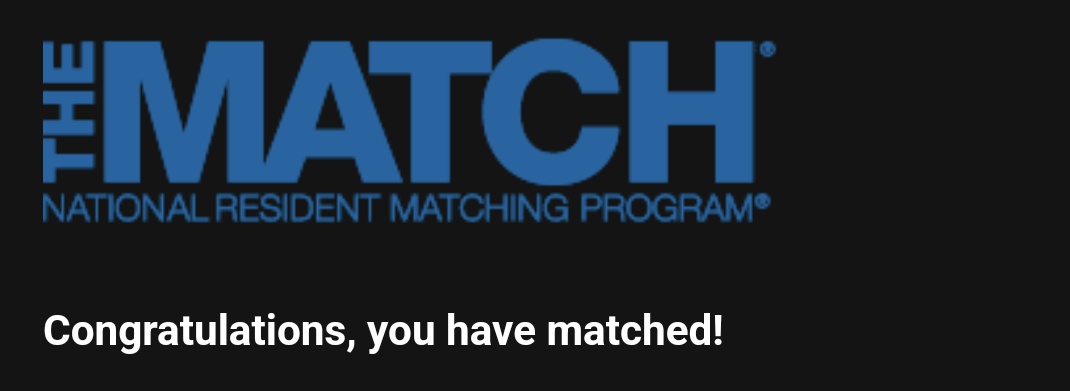 I'm going to be a psychiatrist! I'm so thankful I get to do what I love! #Match2024