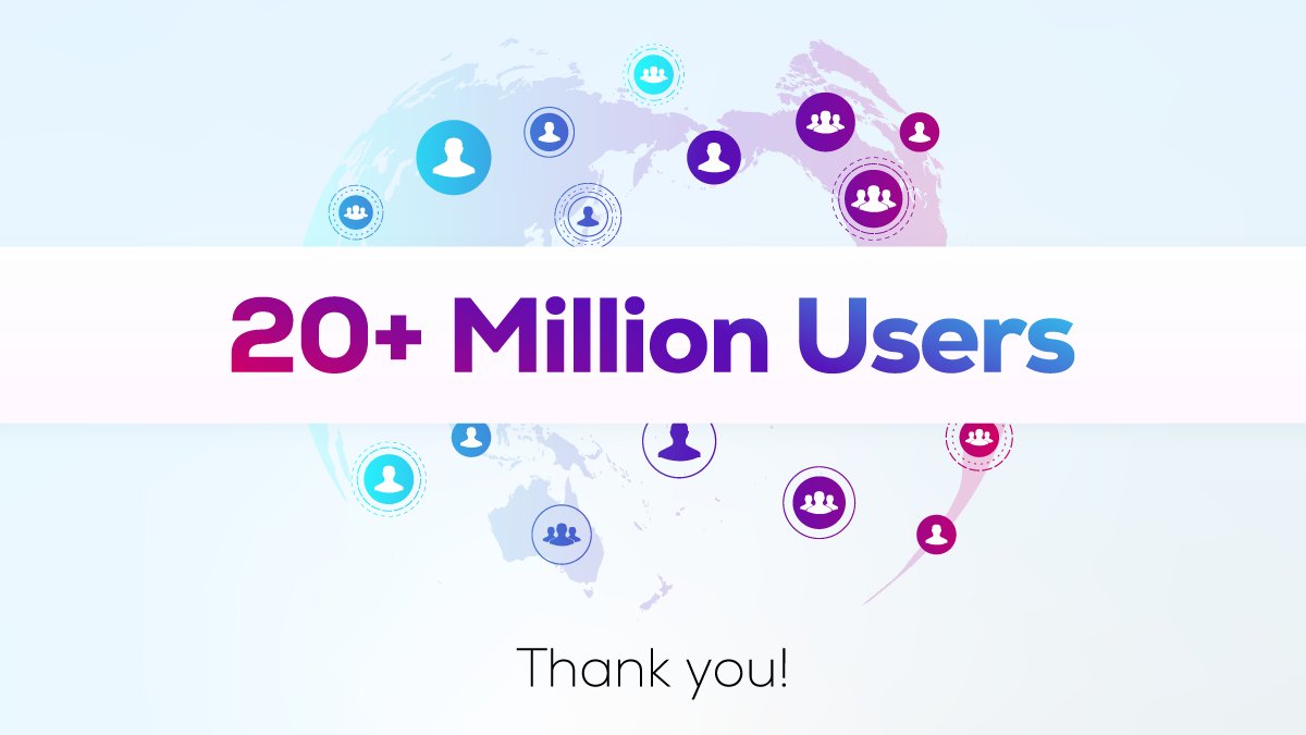 🚀20 000 000 Users have chosen pCloud as their trusted data guardian! 🚀 THANK YOU! Your trust inspires us to keep innovating and improving, ensuring your memories and data are safe and easily accessible! 🙏✨