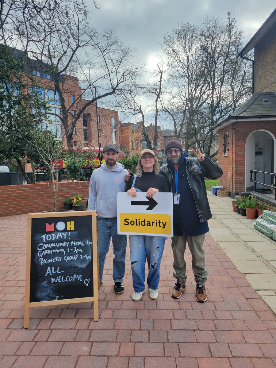 Solidarity and thanks to our mate Jorawar from London Homeless Welfare for dropping off a load of great food donations the other day. The grassroots take care of each other this is how we do. ❤️
