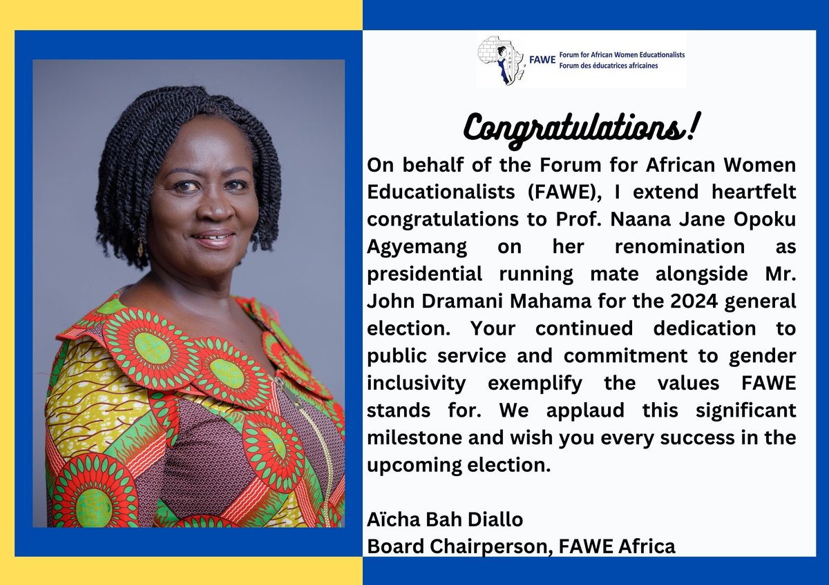 FAWE Africa tweet media