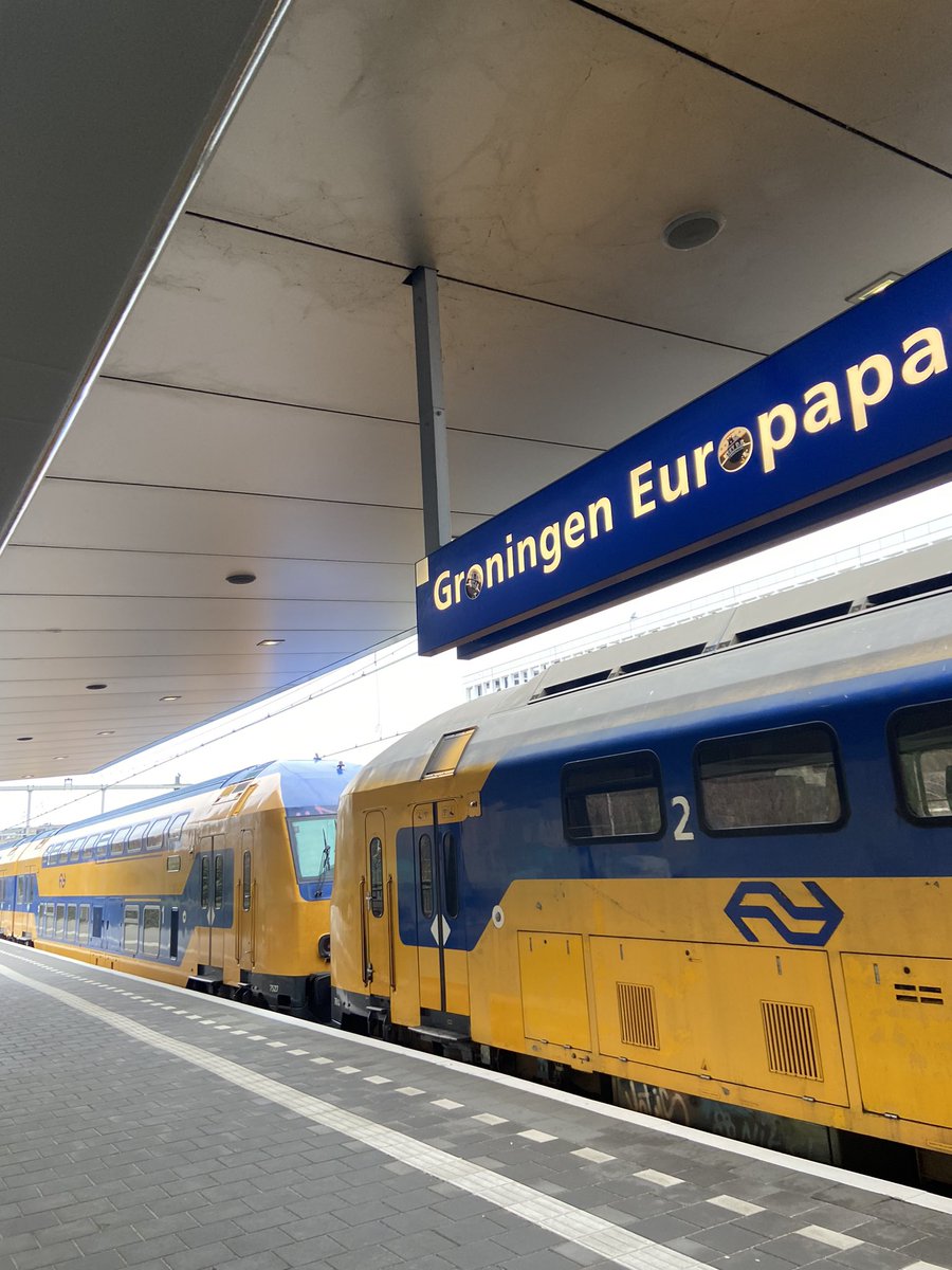 Looks like the Dutch allready named a railway station after future #Eurovision2024 winner #JoostKlein. #europapa