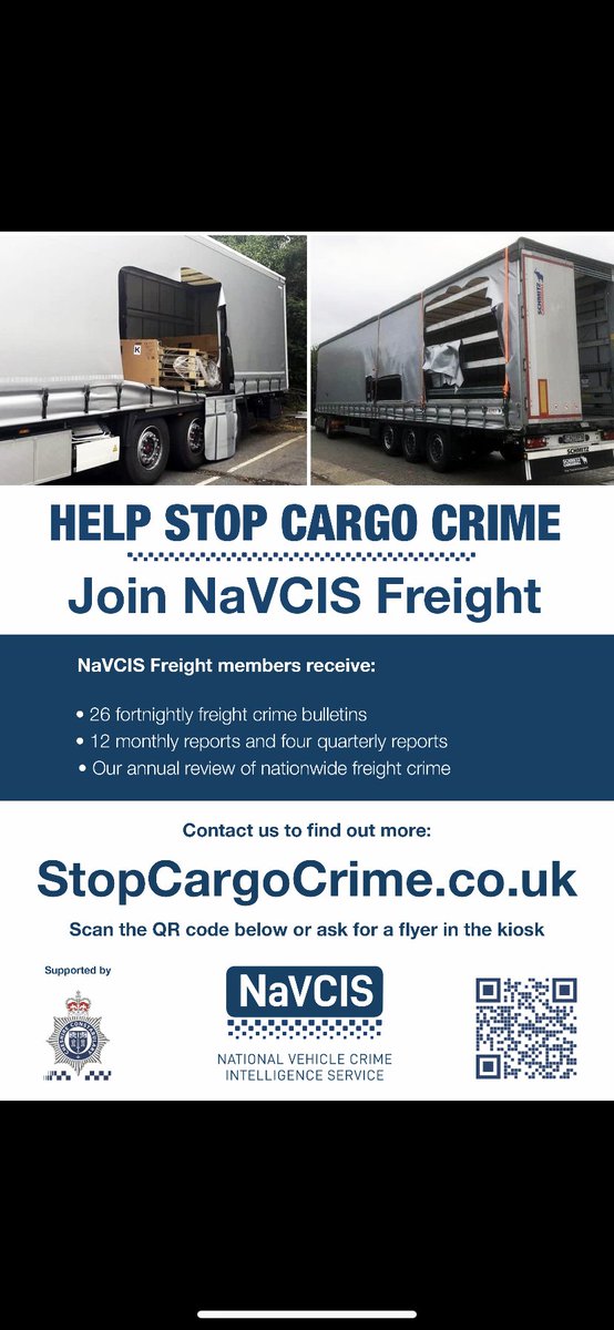 Last week, Police Forces contacted us in relation to 7 arrests in 4 separate incidents of #cargo theft - @WestYorksPolice contacted us requesting assistance following one arrest & recovery of a lorry load of tyres- our research evidenced stolen from Corley Services on 29/02/2024