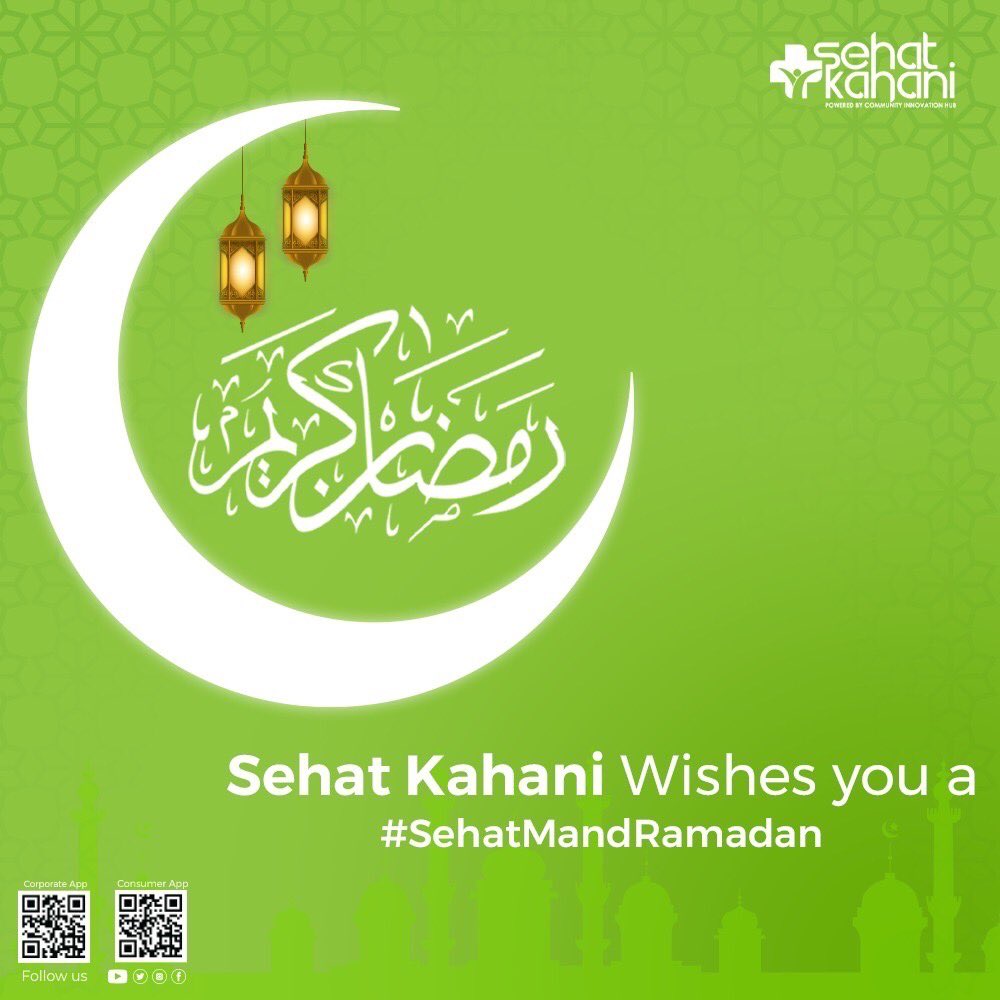 The month of blessings is here! 🌙 🕌 Wishing you strength and resilience as you observe the holy month of Ramadan. Stay tuned with Sehat Kahani to make your Ramadan healthy! #SehatmandRamadan #Ramadan #SehatKahani #Ramadan2024