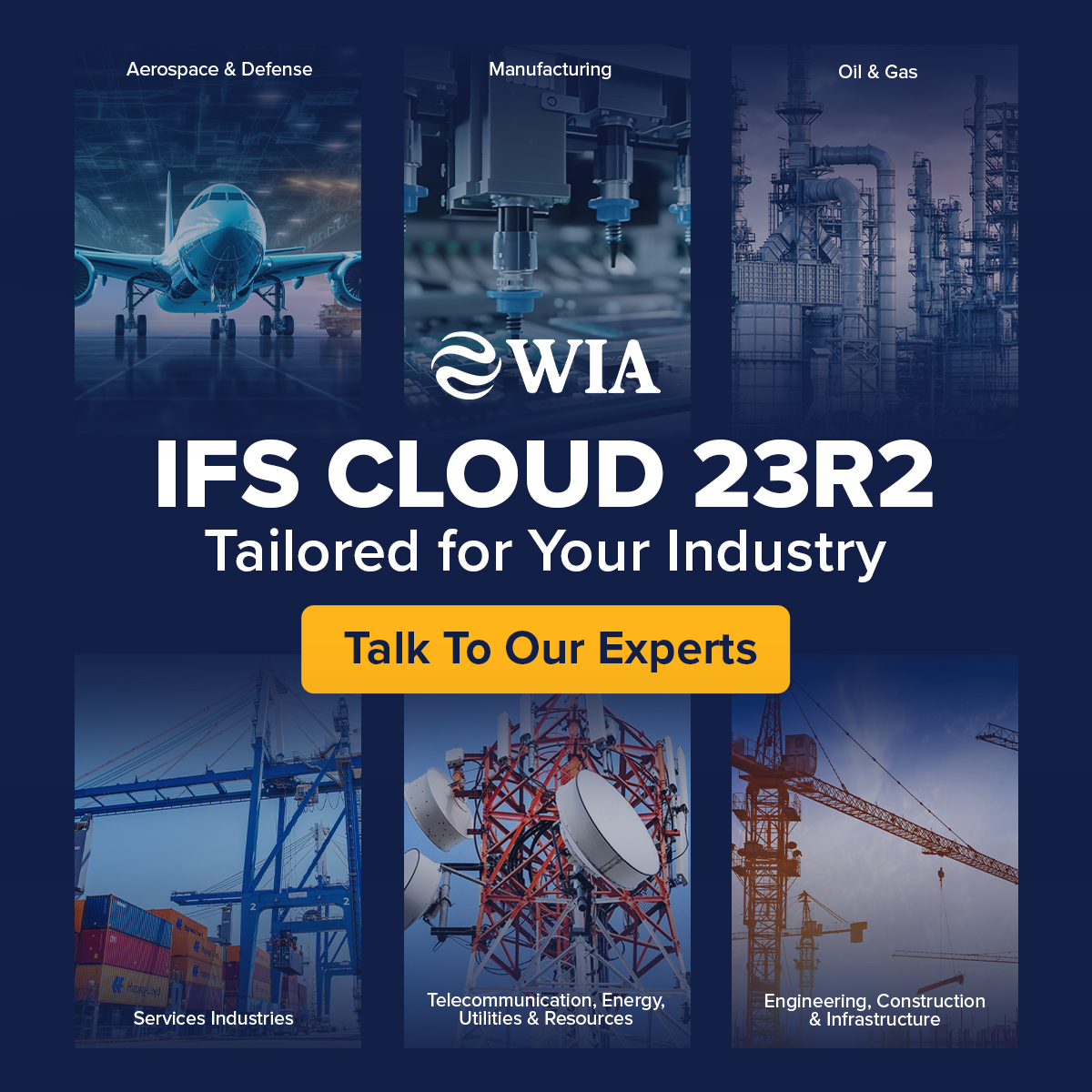 wiasystems's tweet photo. Combining ERP, EAM, and FSM capabilities into one single product, IFS Cloud offers maximum customization to define an optimum solution for your industry.
Let's elevate your operations with tailored innovation. Connect with our experts: https://t.co/arBjX8Pffa
#IFSPartner https://t.co/AeRJyKemun