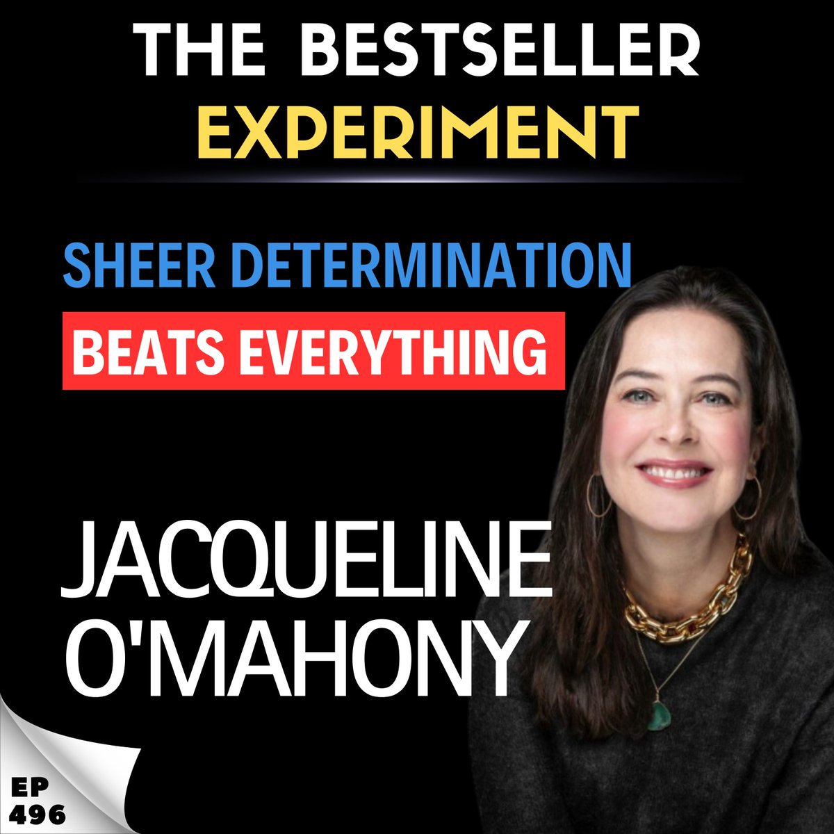 📢NEW EPISODE: Jacqueline O'Mahony - “Sheer Determination Beats Everything” @jacomahony #bxp Website 👉 bestsellerexperiment.com/ep496-jacqueli… Youtube 👉 youtube.com/watch?v=SHTIrV…