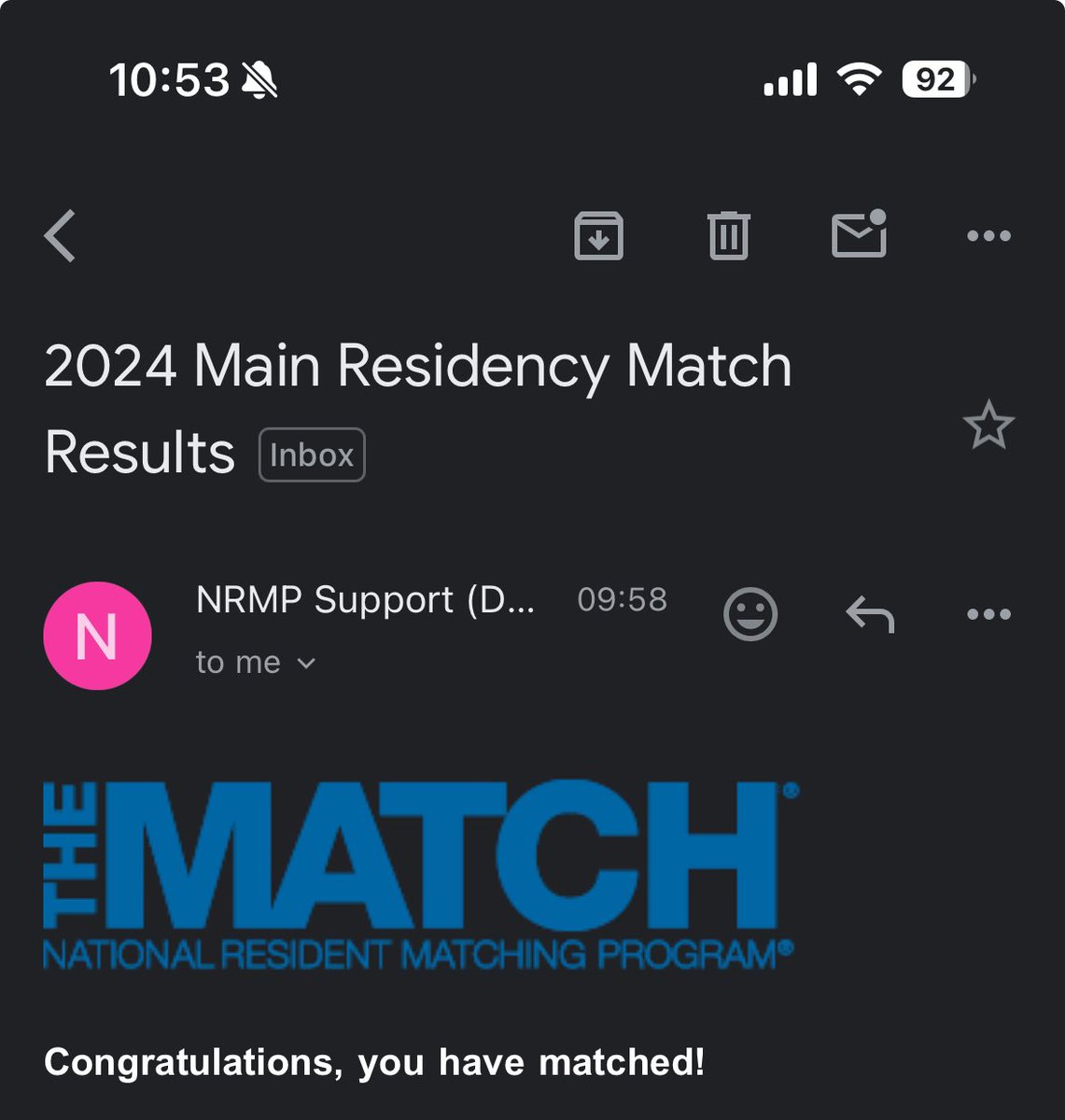 I’m gonna be an anesthesiologist!!!!! Friday cannot come soon enough #Match2024
