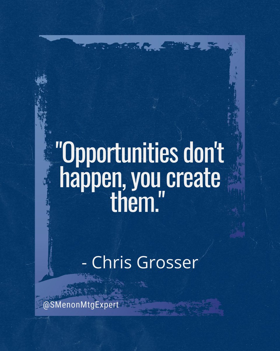 Don't wait for opportunities to find you. Create them with your actions and determination. Your future is yours to shape.

#MakeItHappen #MondayMotivation #yegmortgagebroker #yegmortgages #yegrealestate #yeghomebuyer #yegfirsttimehomebuyer #yeghomebuyer #yegrealestateinvestor