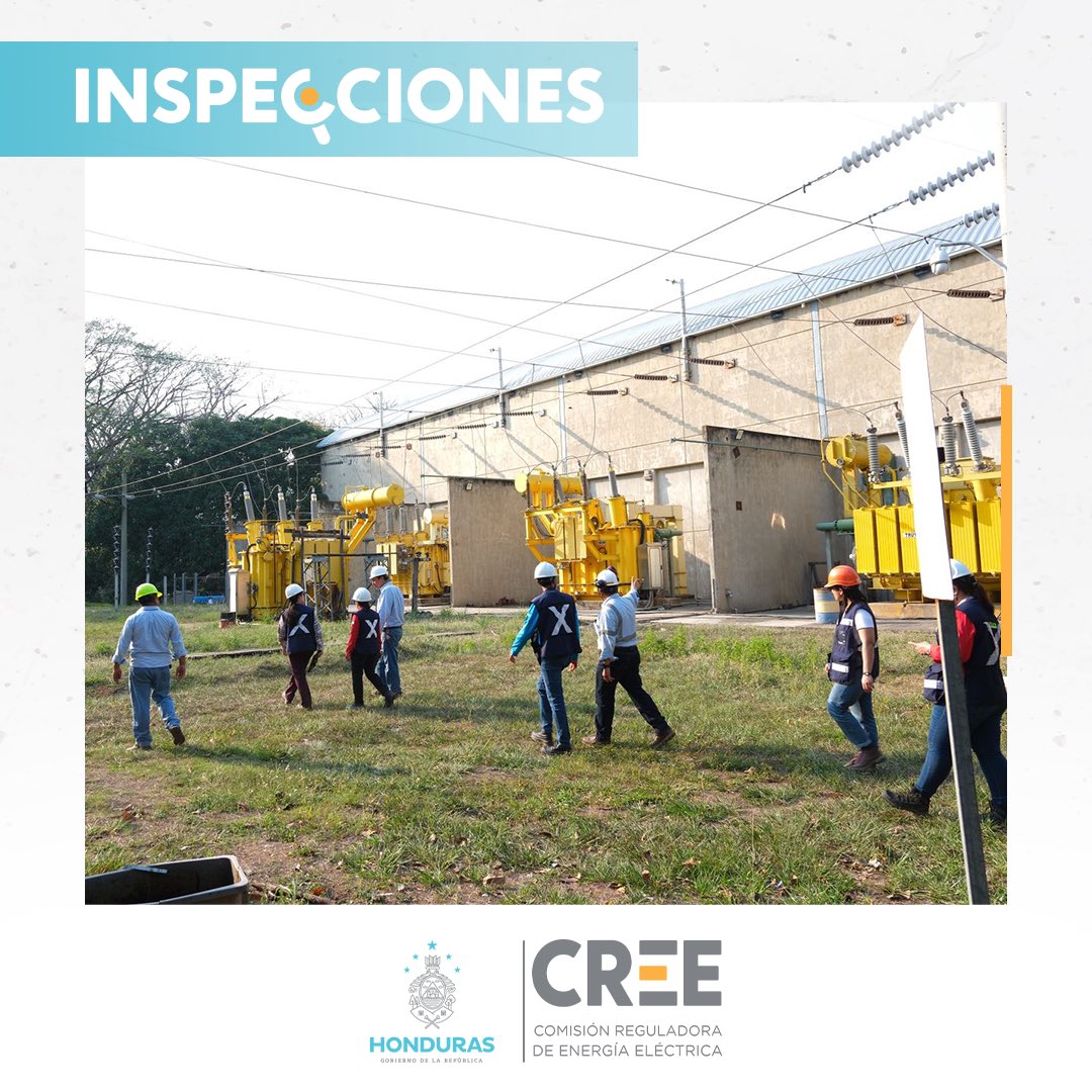 CREE_HONDURAS's tweet photo. En continuidad con el plan de inspección durante este verano equipo de Ingenieros y Abogados de la CREE revisan Plan Anual de Mantenimiento de la Empresa Nacional de Energía Eléctrica (ENEE) de las centrales hidroeléctricas Cañaveral y Río Lindo ubicadas en el Depto. de Cortés. https://t.co/d0Ka9liXRX