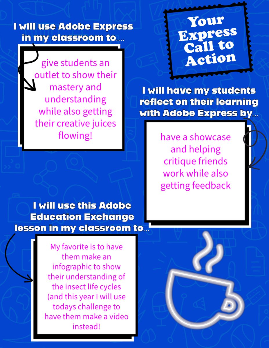 I love using Adobe to bring creativity to my classroom! #AdobeEduCreative <a href="/gibbs3rdgrade/">Cassidy Gibbs</a> <a href="/wilthomas3/">Willie Thomas III</a>
