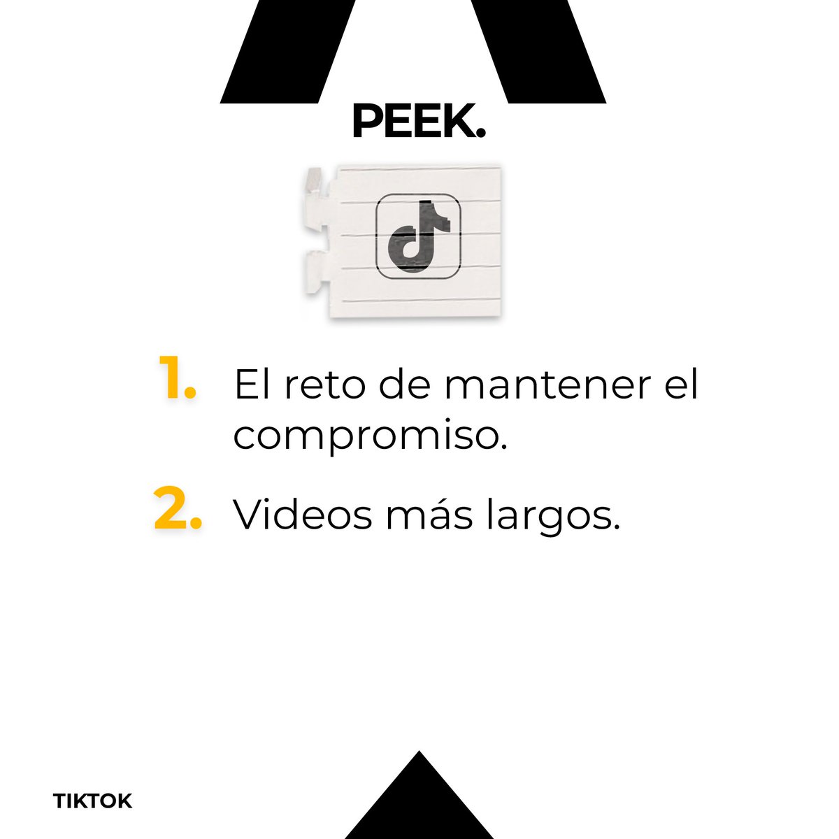 PeekAgency's tweet photo. Hoy desde Peek os traemos las ⭐️ TENDENCIAS PARA 2024 EN REDES SOCIALES ⭐️

📖 Facebook
👨🏻‍💼 LinkedIn 
🎶 TikTok

#Peek https://t.co/FjxMu3ZmZQ