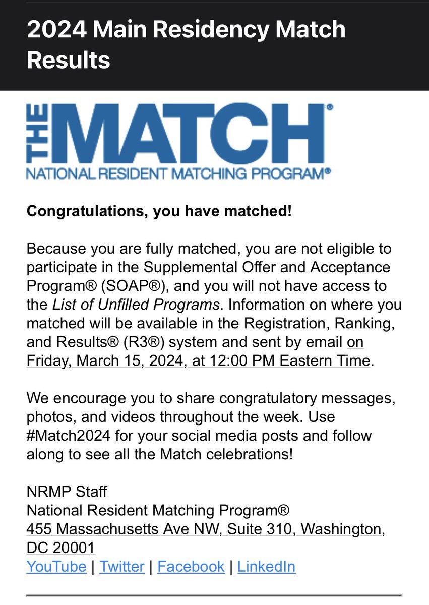 Grateful to say I’m going to be a radiologist!!! Thank you to all my mentors who’ve helped me reach this point! #rads #radtwitter #Match2024