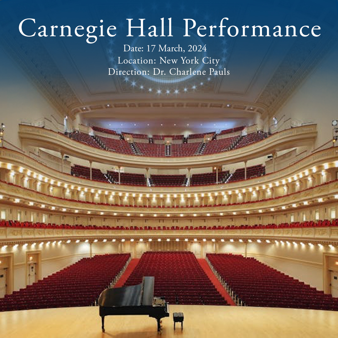 Under the esteemed direction of Dr. Charlene Pauls, fourteen performers from Appleby College will take the stage at the prestigious Carnegie Hall in New York City on Sunday, March 17, 2024. We can't wait to hear about their experience! #ApplebyCollege #IndependentSchool