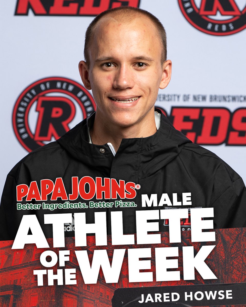 AOTW: Congratulations to Sydney Oitomen of @UNBWHockey and Jared Howse of @UNBTrack on being named @PJAtlantic Athletes of the Week. For Oitomen, she's AOTW for a second consecutive week! Oitomen - bit.ly/3v2KwE5 Howse - bit.ly/3v2KwE5 #goredsgo