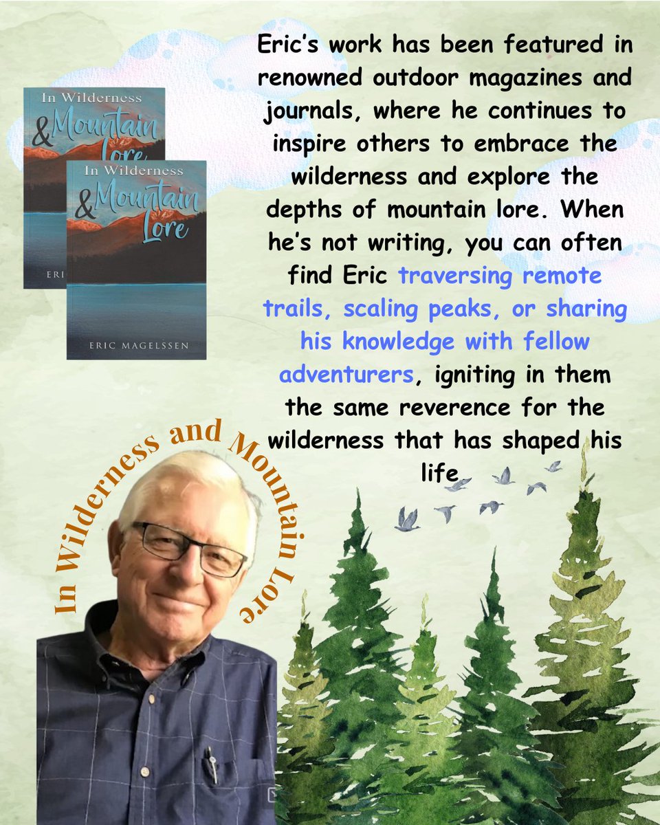 author_EricMag's tweet photo. We are delighted to present a book that offers an inspiring exploration of nature's untamed beauty and excitement authored by Eric Magelssen. You may purchase a copy of this outstanding book from Amazon. We wish you an enjoyable and enlightening experience. #nature #outdoor https://t.co/FkBCkp1qIy