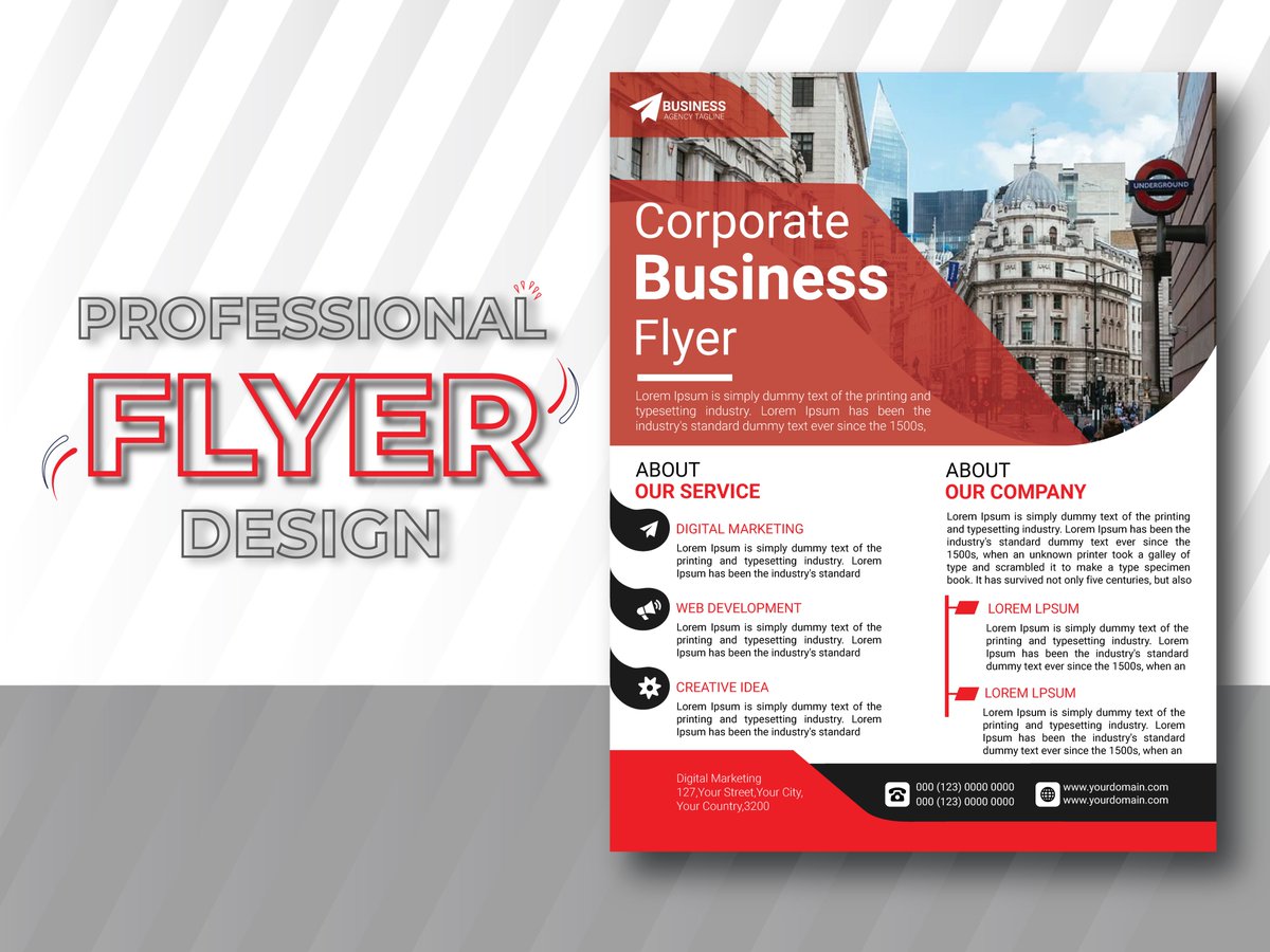 Are you looking for a "Corporate Flyer" design? If yes stop here this is a corporate flyer template for your business.Feel free to knock me.
Contact with me :- 
Email- dasmridulkanti77@gmail.com 
WhatsApp- +88 01793376040
#Flyers #corporate #design #Abstract #professionals