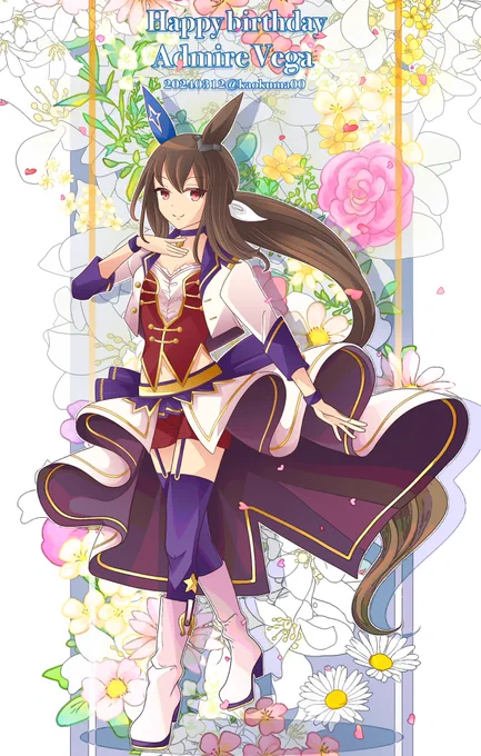 アヤベさんhappy birthday #アドマイヤベガ生誕祭2024 
