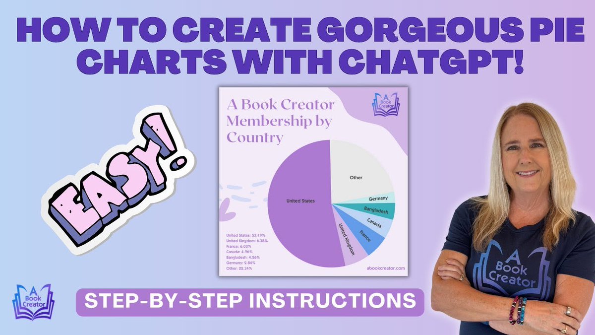 Check out our latest video!  Transform Your Data into Gorgeous Pie Charts using ChatGPT: A Step-by-Step Guide #lowcontentbooks #aududubookcreator #abookcreator #puzzletools #puzzlebookai #puzzlecreator  i.mtr.cool/rizdadkllz