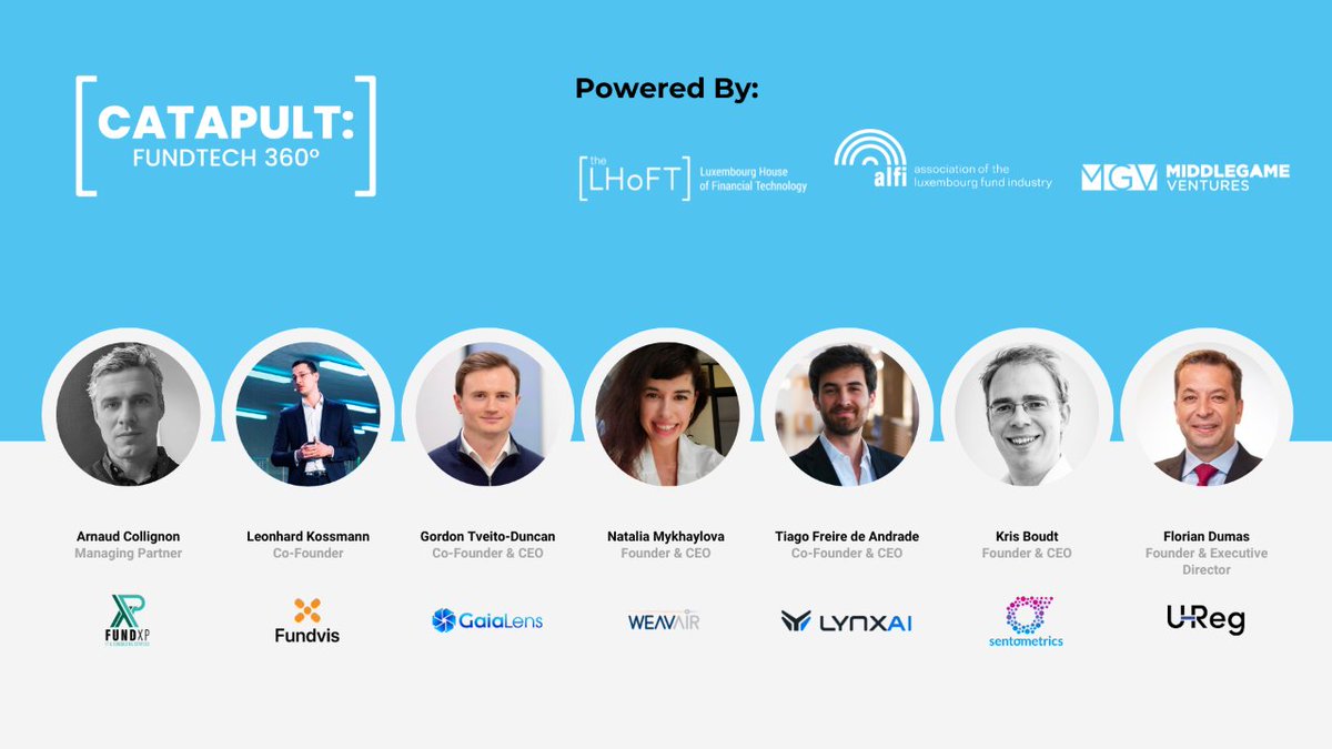 Luxembourg House of Financial Technology (@the_lhoft) on Twitter photo #TodayAtLHoFT is our first day of the two-week bootcamp for Catapult: FundTech 360°! Our participants are kicking off an intensive and immersive learning experience.
🎧 Meet them in the #ALFI's podcasts: i.mtr.cool/zeoaweagag
👉 Explore the program: i.mtr.cool/ufvbbxazoa #TodayAtLHoFT is our first day of the two-week bootcamp for Catapult: FundTech 360°! Our participants are kicking off an intensive and immersive learning experience.
🎧 Meet them in the #ALFI's podcasts: i.mtr.cool/zeoaweagag
👉 Explore the program: i.mtr.cool/ufvbbxazoa